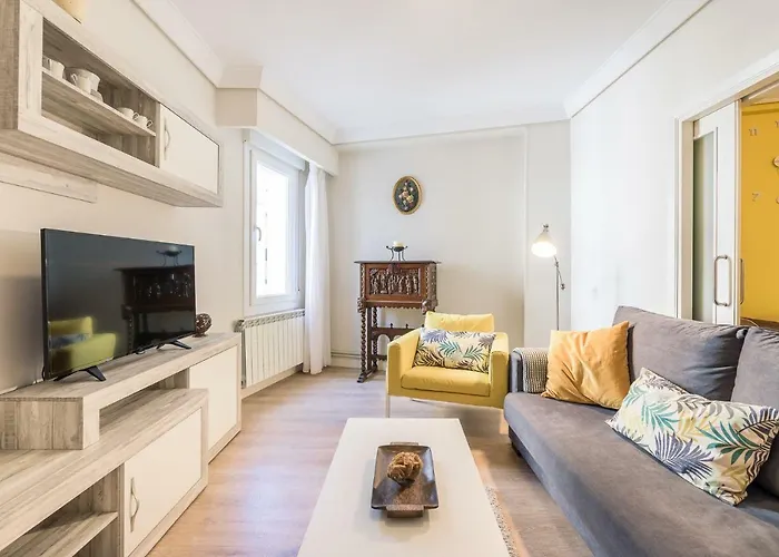 شقة Zurriola - Beachside Comfort *